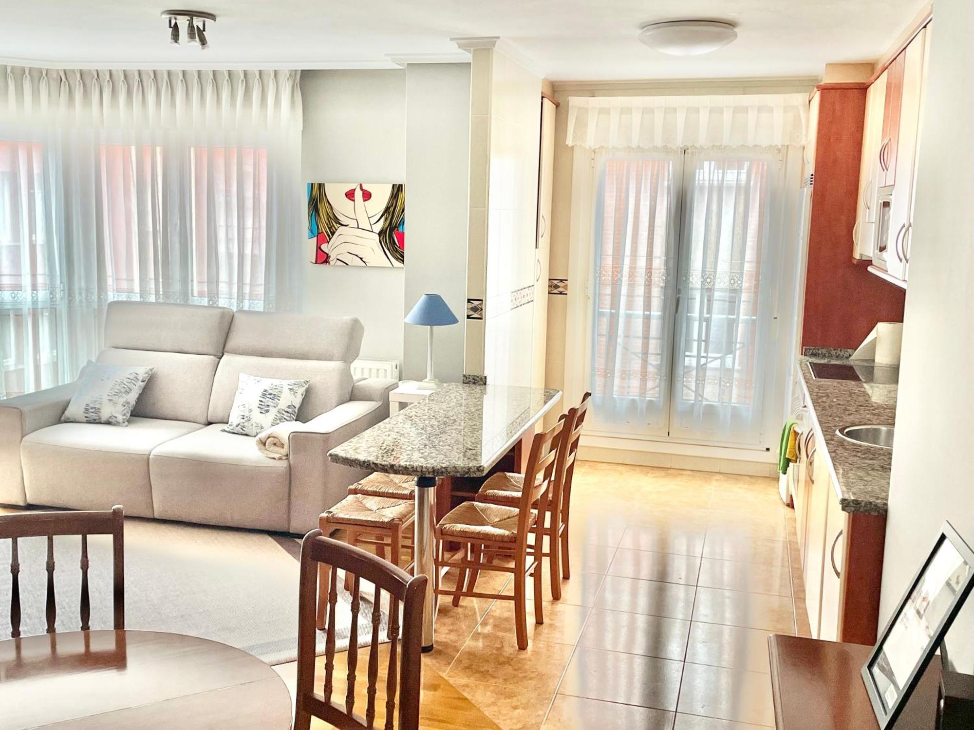 Casa Lur Wifi Y Parking Privado Incluido Apartment Хихон Екстериор снимка
